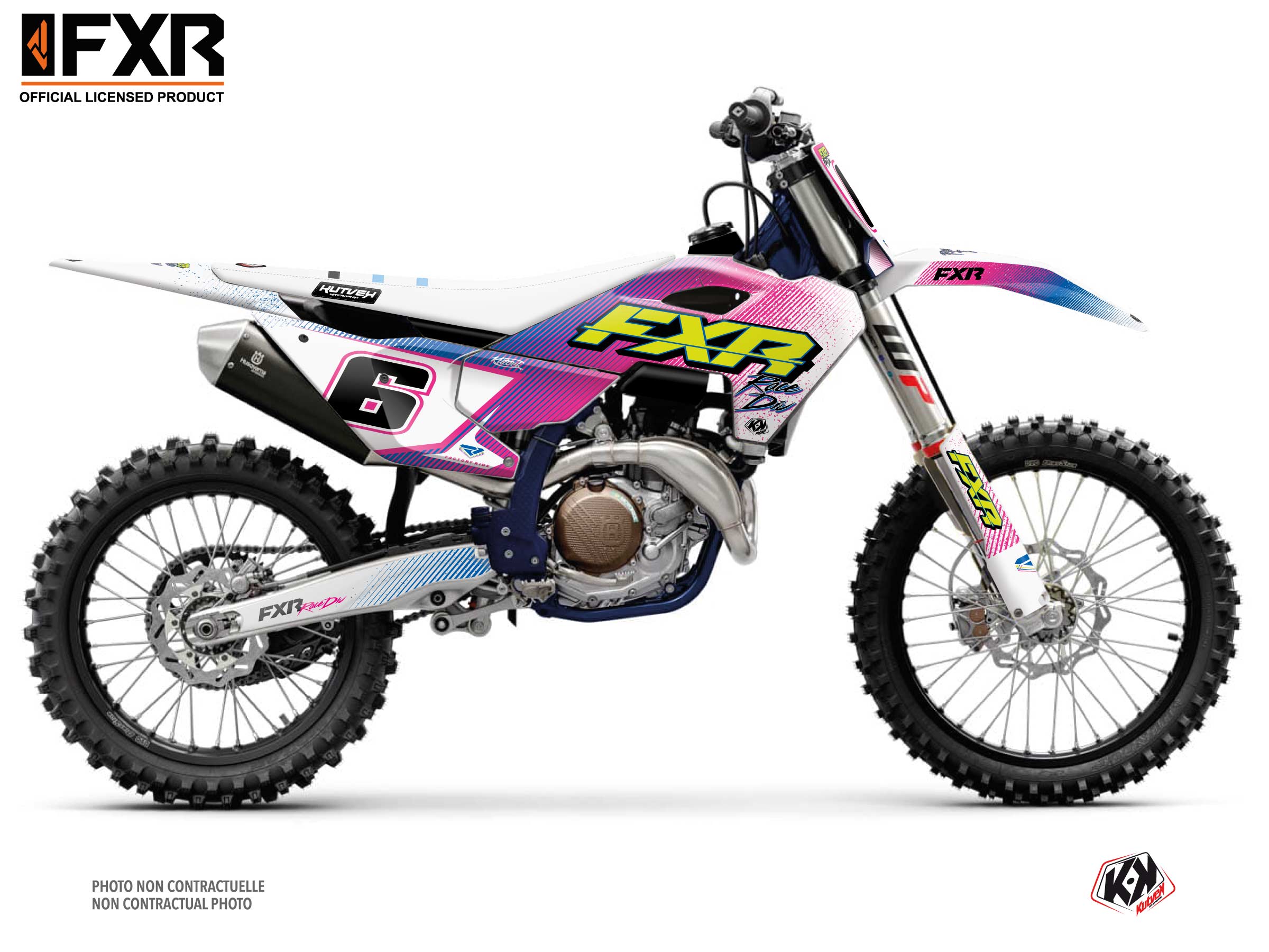 Husqvarna Tc 250 Dirt Bike Fxr Retro Graphic Kit