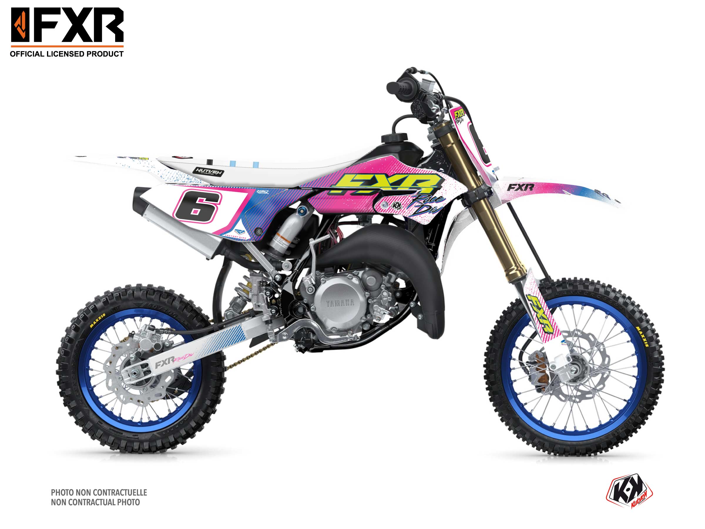 Yamaha Yz 65 Dirt Bike Fxr Retro Graphic Kit