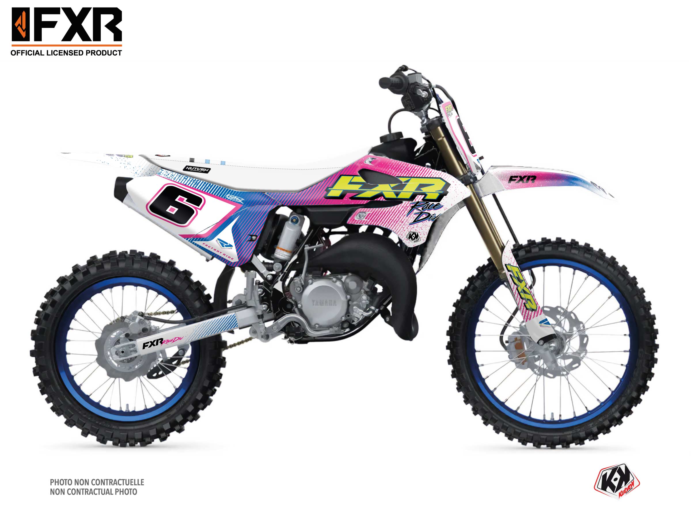 Yamaha Yz 85 Dirt Bike Fxr Retro Graphic Kit