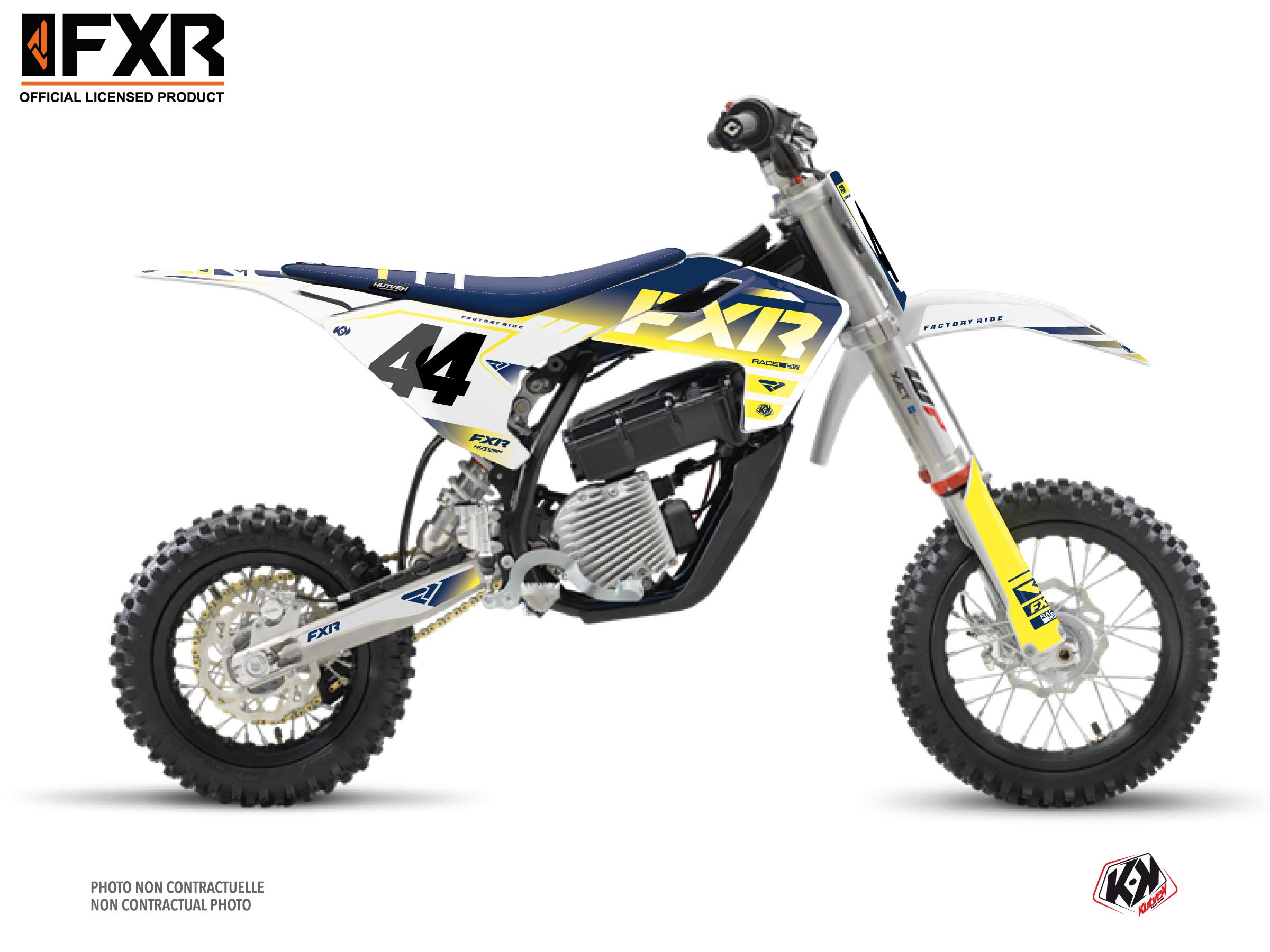 Husqvarna Ee 5 Dirt Bike Fxr Revo Graphic Kit White