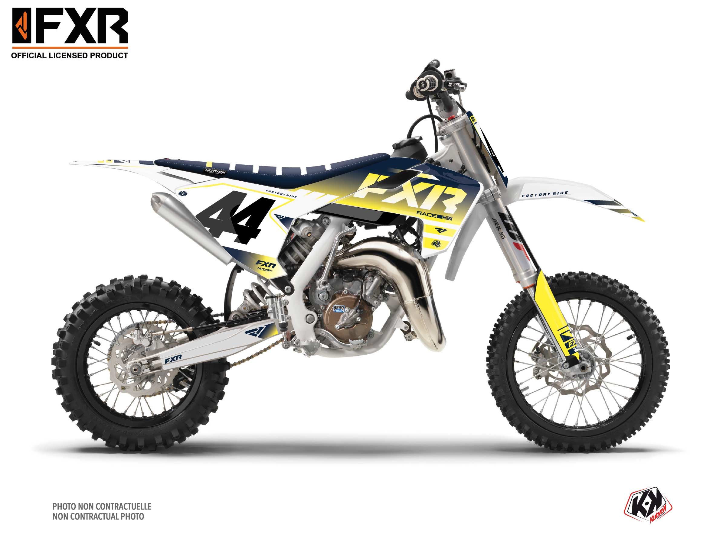 Husqvarna Tc 65 Dirt Bike Fxr Revo Graphic Kit White