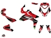 Ducati Hypermotard Street Bike Rezza Graphic Kit Red