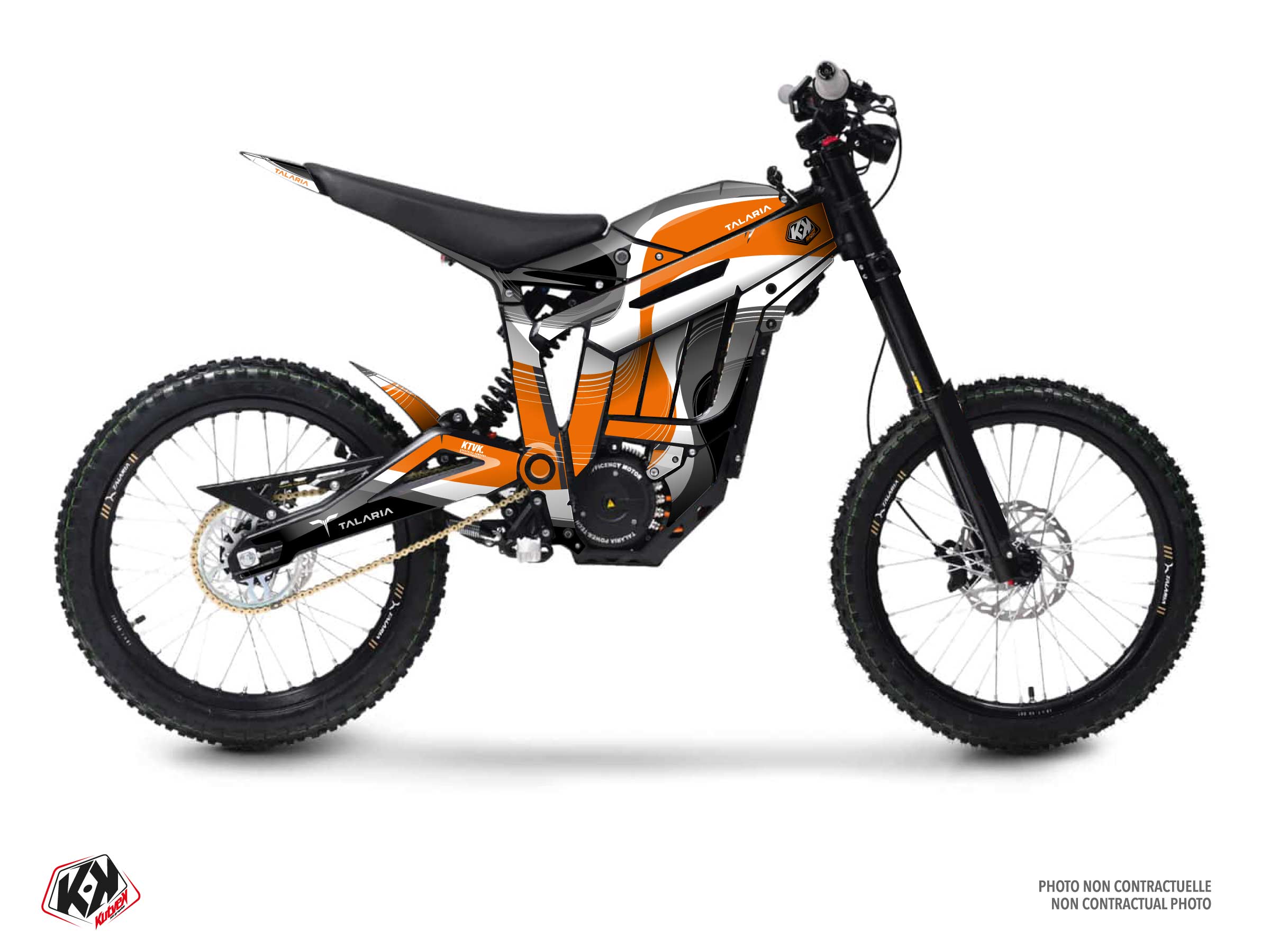 Kit Déco Motocross Ribbon Talaria Sting Orange