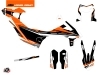 Kit Déco Moto Cross Rift KTM 690 ENDURO R Noir Orange