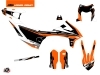 Kit Déco Moto Cross Rift KTM 690 ENDURO R Orange Noir