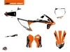 KTM SX-E 5 Dirt Bike Rift Graphic Kit Orange Black