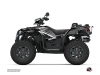 Polaris 1000 Sportsman XP S Forest ATV Rock Graphic Kit Grey
