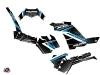 Polaris 1000 Sportsman XP S Forest ATV Rock Graphic Kit Black Blue