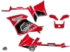 Polaris 450 Sportsman ATV Rock Graphic Kit Red