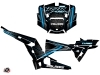 Polaris RZR 1000 Turbo UTV Rock Graphic Kit Black Blue