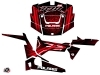 Kit Déco SSV Rock Polaris RZR 900 Noir Rouge