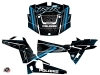 Polaris RZR 900 S UTV Rock Graphic Kit Black Blue