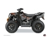 Kit Déco Quad Rock Polaris Scrambler 850-1000 XP Noir Orange