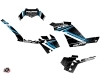 Polaris 1000 Sportsman XP Forest ATV Rock Graphic Kit Black Blue