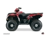 Kit Déco Quad Rock Polaris 500 Sportsman Forest Rouge