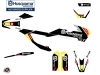 Husqvarna 450 FS Dirt Bike Rocky Graphic Kit Black