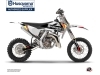 Husqvarna TC 65 Dirt Bike Rocky Graphic Kit Black