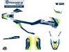 Kit Déco Moto Cross Rocky Husqvarna TC 85 Bleu