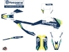 Kit Déco Moto Cross Rocky Husqvarna 150 TE Bleu