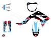 Kit Déco Moto Cross Rookie Honda 110F CRF Noir