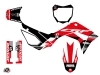 Honda 110F CRF Dirt Bike Rookie Graphic Kit Red