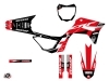 Honda 125F CRF Dirt Bike Rookie Graphic Kit Red