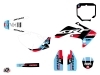 Honda 150 CRF Dirt Bike Rookie Graphic Kit Black