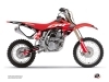 Honda 150 CRF Dirt Bike Rookie Graphic Kit Red