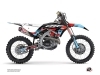 Honda 250 CRF Dirt Bike Rookie Graphic Kit Black