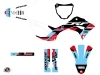 Honda 250F CRF Dirt Bike Rookie Graphic Kit Black