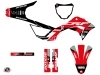Honda 250F CRF Dirt Bike Rookie Graphic Kit Red