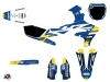 Kit Déco Moto Cross Rookie Yamaha 250 YZF Bleu