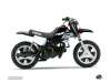 Kit Déco Moto Cross Rookie Yamaha PW 50 Noir