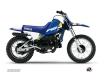 Kit Déco Moto Cross Rookie Yamaha PW 80 Bleu