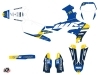 Kit Déco Moto Cross Rookie Yamaha 250 WRF Bleu