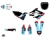 Yamaha 125 YZ Dirt Bike Rookie Graphic Kit Black