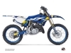 Yamaha 250 YZ Dirt Bike Rookie Graphic Kit Blue