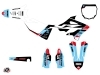 Yamaha 250 YZ Dirt Bike Rookie Graphic Kit Black