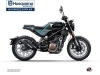 Husqvarna Svartpilen 125 Street Bike Sekment Graphic Kit Black Blue