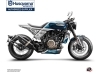 Kit Déco Moto Sekment Husqvarna Vitpilen 701 Bleu Blanc