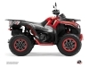 Segway Snarler AT6-S ATV Sharp Graphic Kit Grey