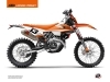 Kit Déco Moto Cross Shaw KTM EXC-EXCF Noir