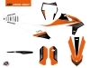 KTM EXC-EXCF Dirt Bike Shaw Graphic Kit Black