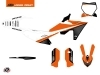 KTM 450 SMR Dirt Bike Shaw Graphic Kit Black