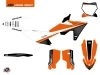 KTM 150 SX Dirt Bike SHAW Graphic Kit Black