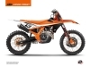 KTM 300 XC Dirt Bike Shaw Graphic Kit Black 