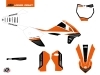 KTM 50 SX Dirt Bike Global SHAW Kit Black