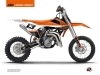 Kit Déco Moto Cross SHAW KTM 65 SX Noir