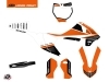 KTM 65 SX Dirt Bike SHAW Graphic Kit Black