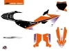 KTM 250 SXF Dirt Bike SHAW Graphic Kit Purple